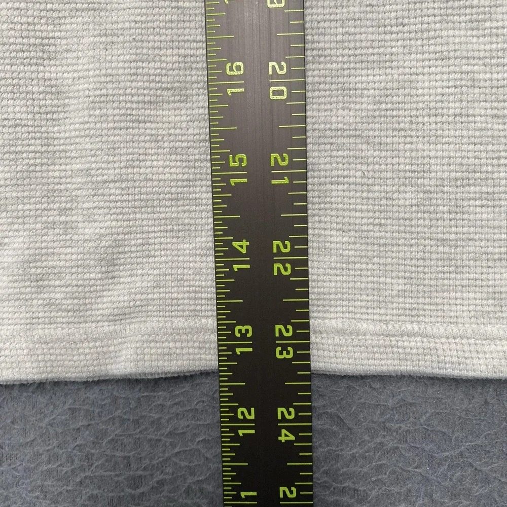 Polo Ralph Lauren Sleepwear Shirt Mens Large Gray Waffle Crewneck Pajama Top - Picture 7 of 8